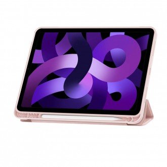 Rožinis atverčiamas dėklas Tech-Protect "SC Pen" planšetei Apple iPad Air 10.9 4 / 5 / 2020-2022 / 11 6 / 2024 