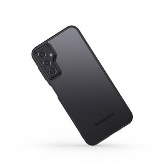 Skaidrus dėklas juodais kraštais "Tech-Protect Magmat" telefonui Nothing Phone 2A