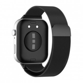 Juoda apyrankė "Tech-Protect Milaneseband" laikrodžiui Huawei Watch Fit 3