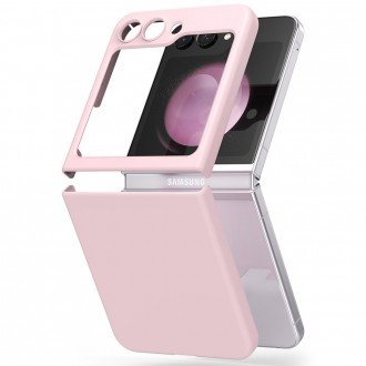 Rožinės spalvos dėklas "Ringke Slim Magnetic" telefonui Galaxy Z Flip 5