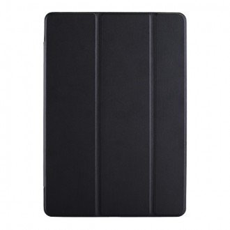 Juodas atverčiamas dėklas "Smart Leather" planšetei Samsung TabS9 FE Plus X610 / X616