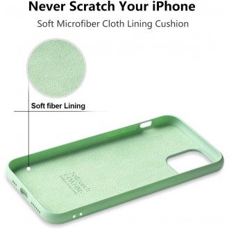 Matcha žalios spalvos dėklas X-Level Dynamic telefonui iPhone 15 Pro