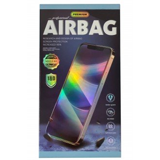 LCD apsauginis stikliukas juodais krašteliais "18D Airbag Shockproof" telefonui Xiaomi Poco F5 Pro 5G