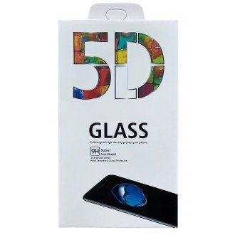 5D lenktas juodas apsauginis grūdintas stiklas telefonui OnePlus Nord 2 5G
