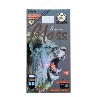 LCD apsauginis stikliukas juodais krašteliais 9D Full Glue telefonui iPhone XS Max / 11 Pro Max