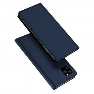 Tamsiai mėlynas, atverčiamas dėklas "Dux Ducis Skin Pro" telefonui Xiaomi Redmi Note 11T 5G / Poco M4 Pro 5G / Note 11 5G (China)