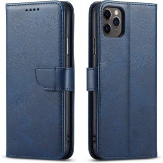 Atverčiamas mėlynas dėklas "Wallet Case" telefonui Samsung Galaxy S24 Ultra