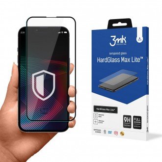 LCD apsauginis stikliukas "3MK Hard Glass Max Lite" telefonui iPhone 15 Plus