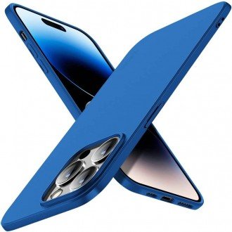 Mėlynos spalvos dėklas X-Level Guardian telefonui iPhone 15 Plus