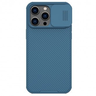 Mėlynas dėklas su kameros apsauga "Nillkin Camshield Pro" telefonui Google Pixel 7A 5G