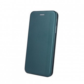 Tamsiai žalias atverčiamas dėklas "Book Elegance" telefonui Samsung Galaxy S24 Ultra 