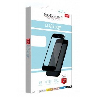 LCD apsauginis stikliukas "MyScreen Lite Edge Full Glue" telefonui Samsung Galaxy A42 5G / A02s / A03 / A03s