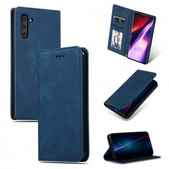 Tamsiai mėlynas atverčiamas dėklas "Business Style" telefonui Samsung Galaxy A32 4G 